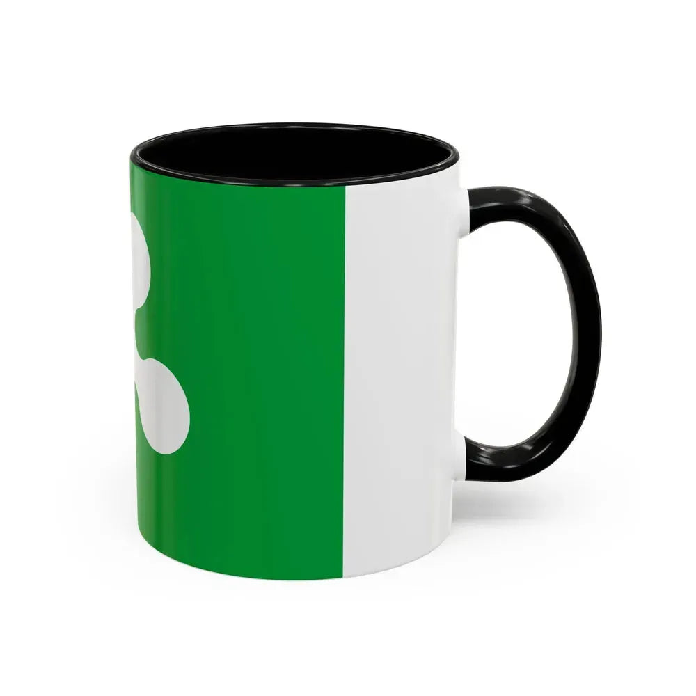 Flag of Lombardy Italy - Accent Coffee Mug - Go Mug Yourself