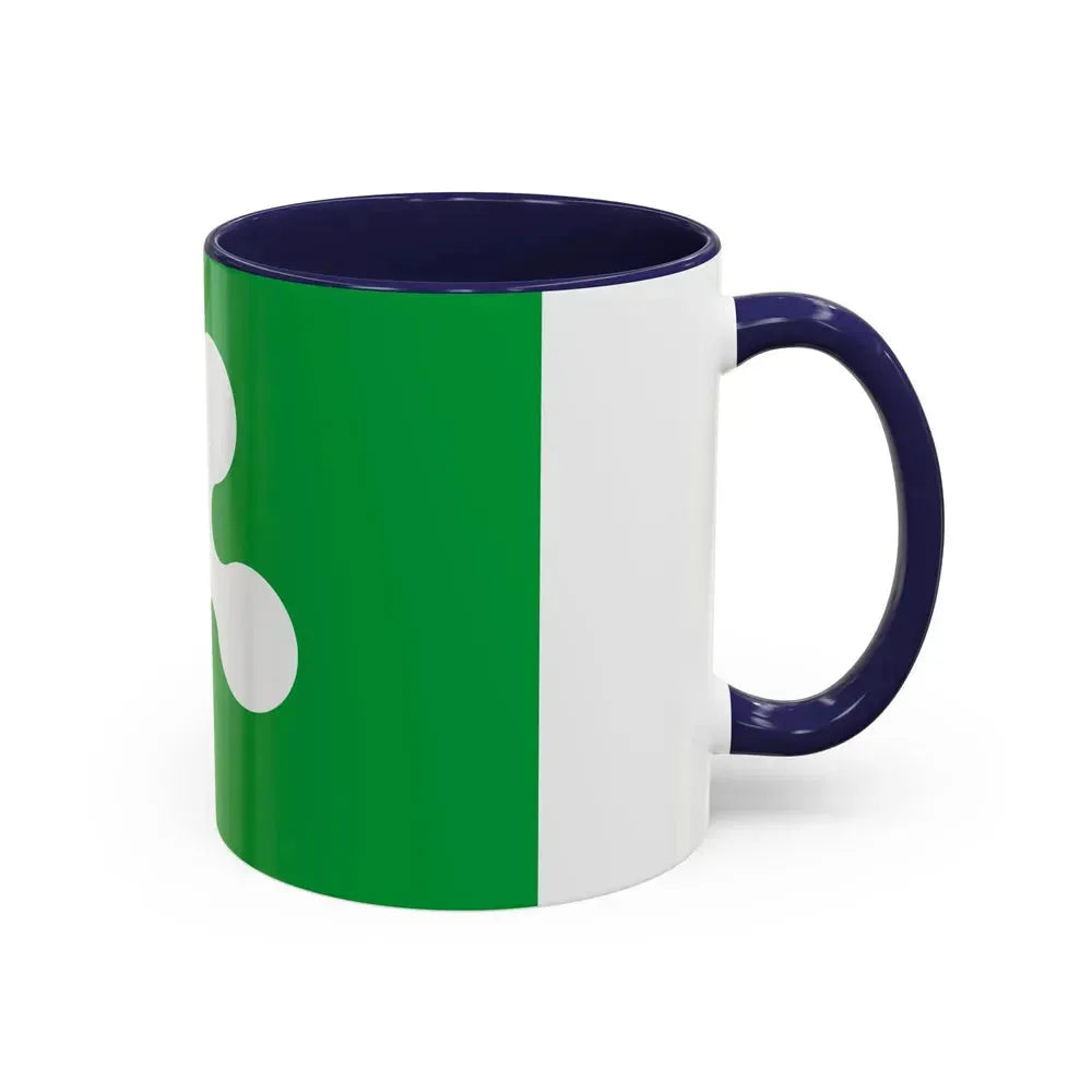 Flag of Lombardy Italy - Accent Coffee Mug - Go Mug Yourself