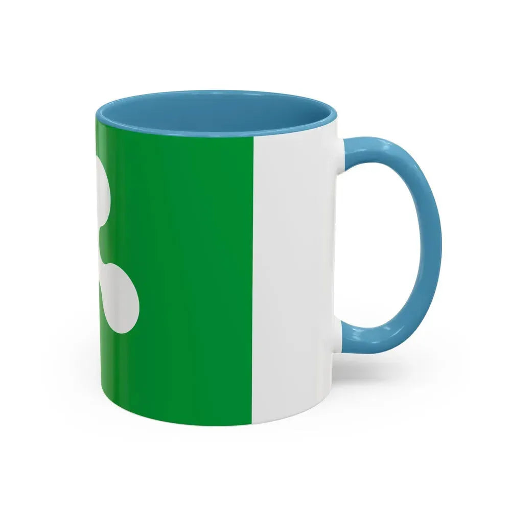 Flag of Lombardy Italy - Accent Coffee Mug - Go Mug Yourself
