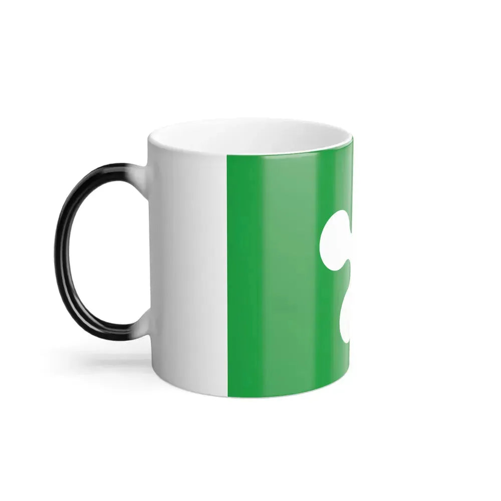 Flag of Lombardy Italy - Color Changing Coffee Mug - Go Mug Yourself