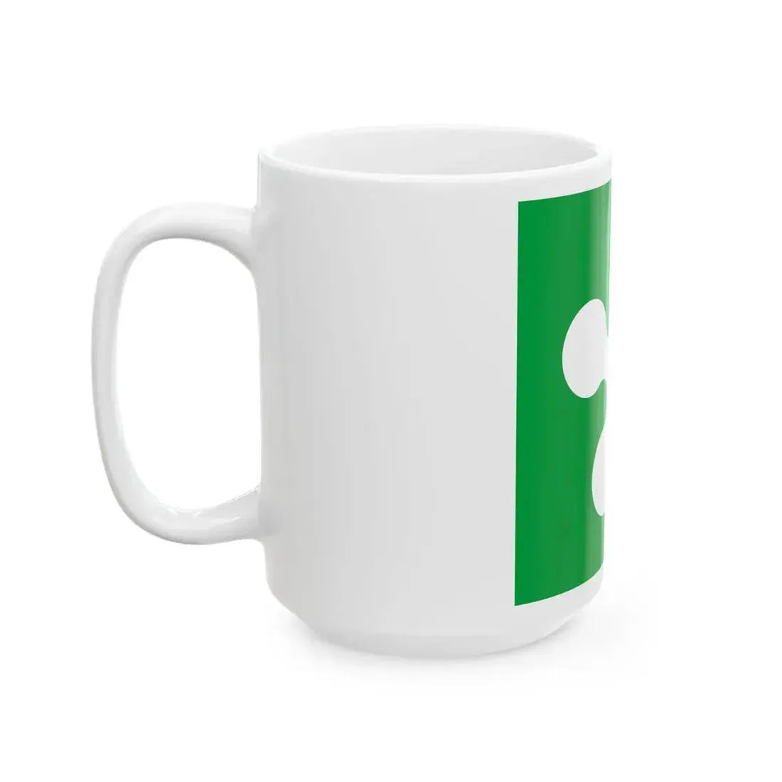 Flag of Lombardy square (Italy) White Coffee Mug - Go Mug Yourself