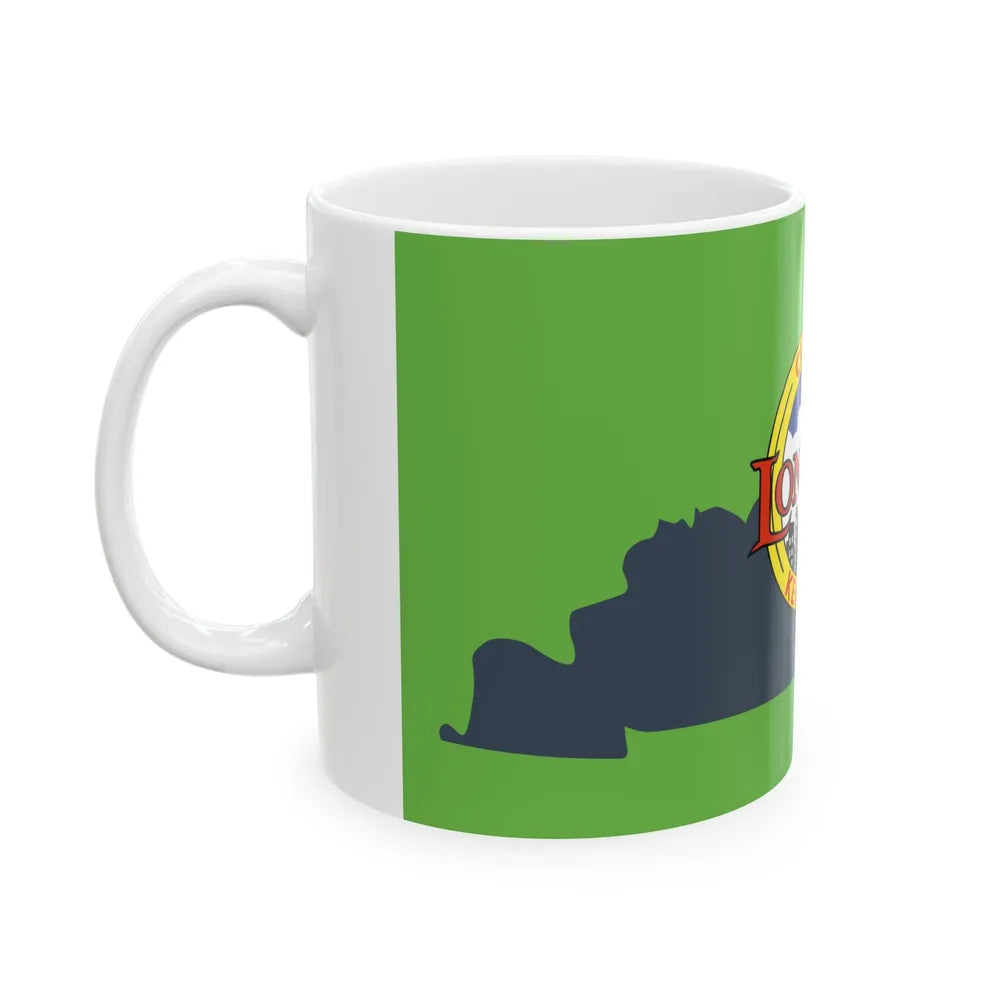 Flag of London Kentucky (United States) White Coffee Mug - Go Mug Yourself