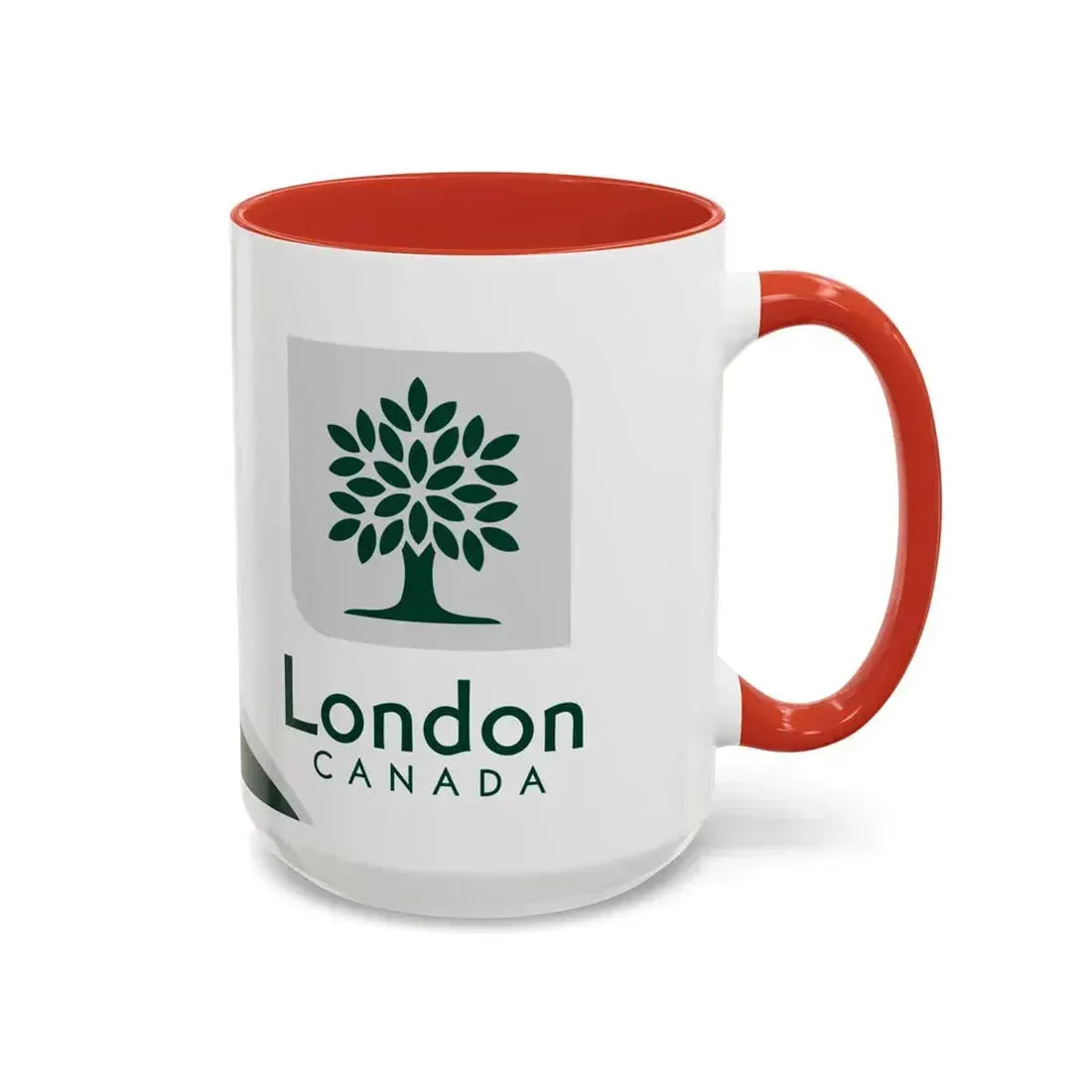 Flag of London Ontario Canada - Accent Coffee Mug - Go Mug Yourself