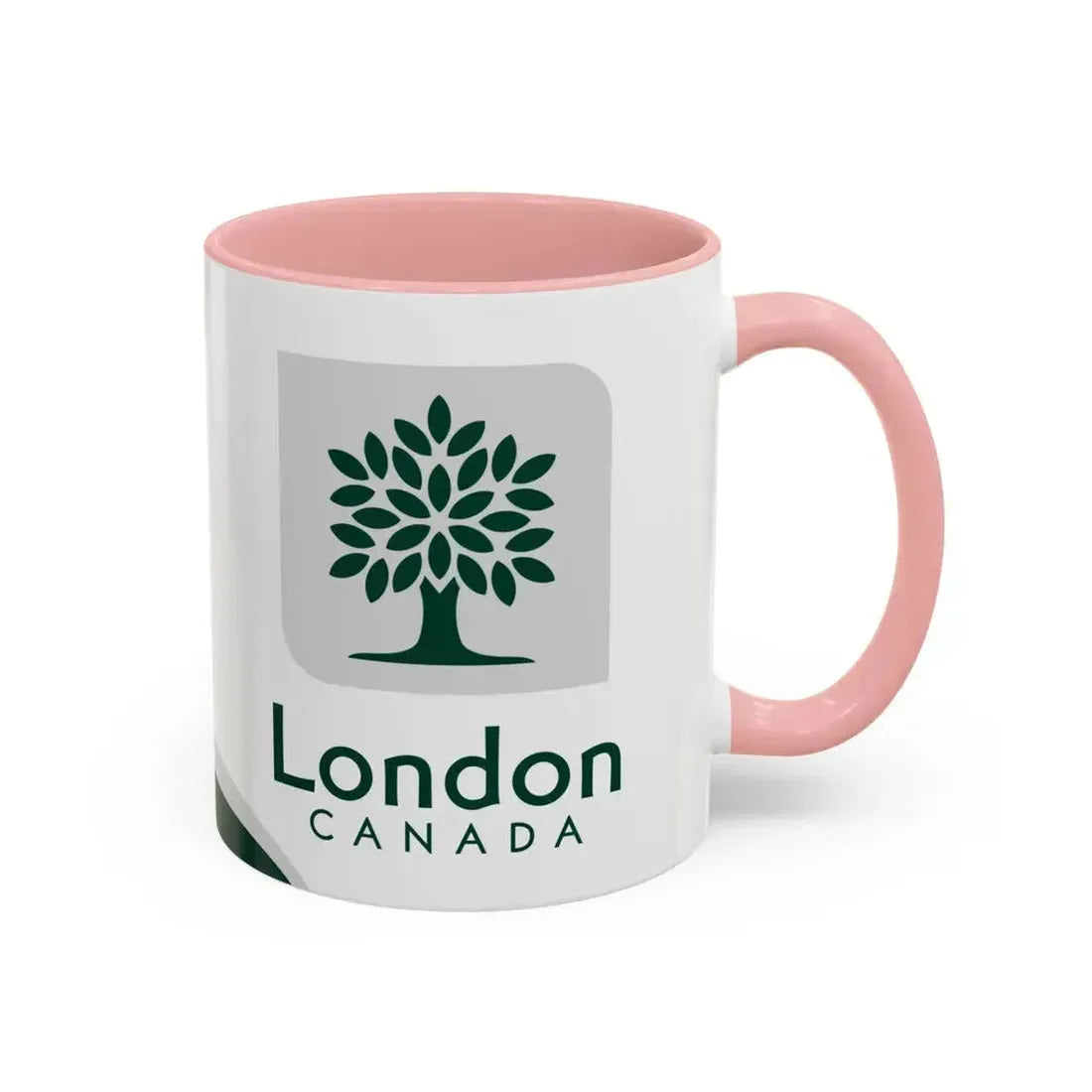 Flag of London Ontario Canada - Accent Coffee Mug - Go Mug Yourself