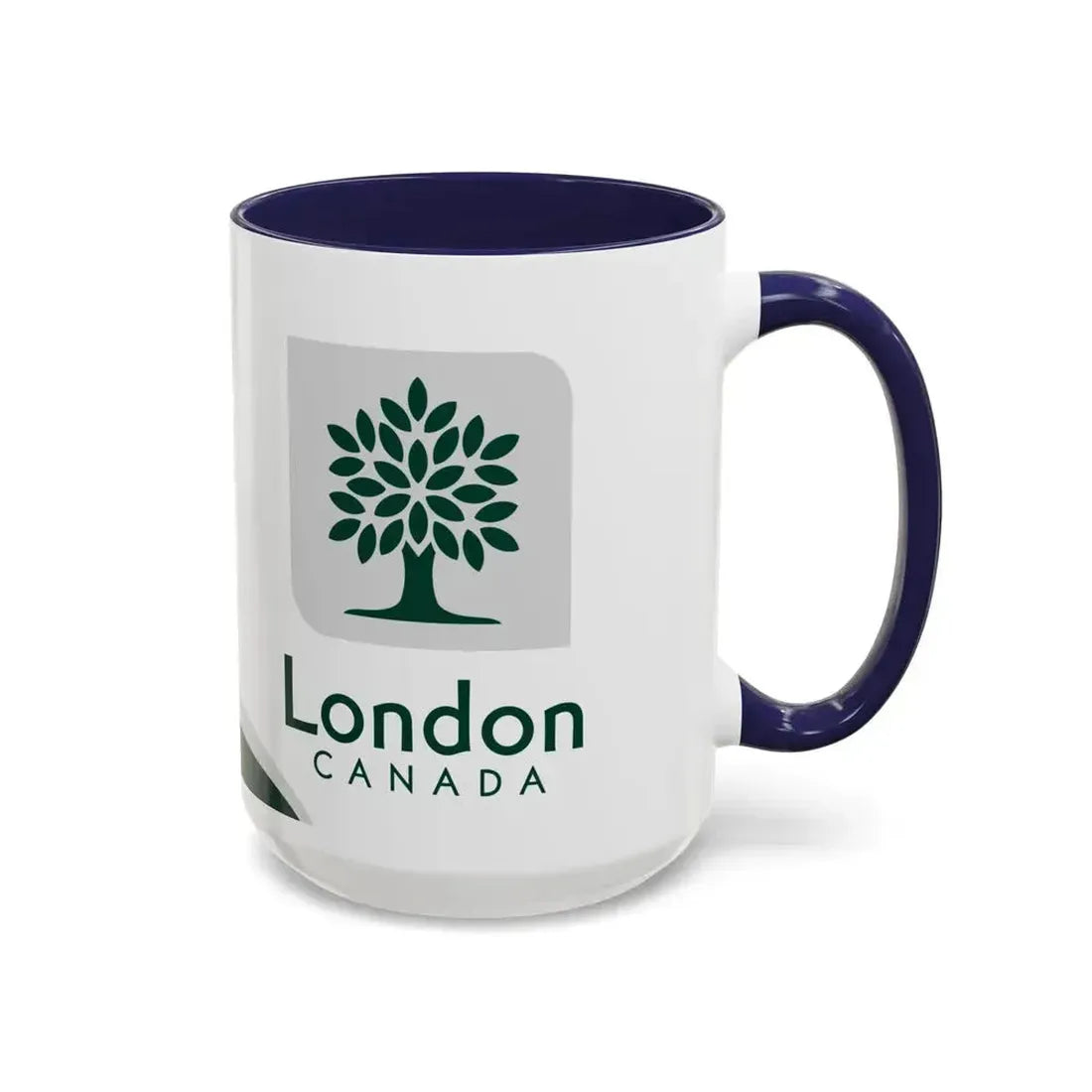 Flag of London Ontario Canada - Accent Coffee Mug - Go Mug Yourself