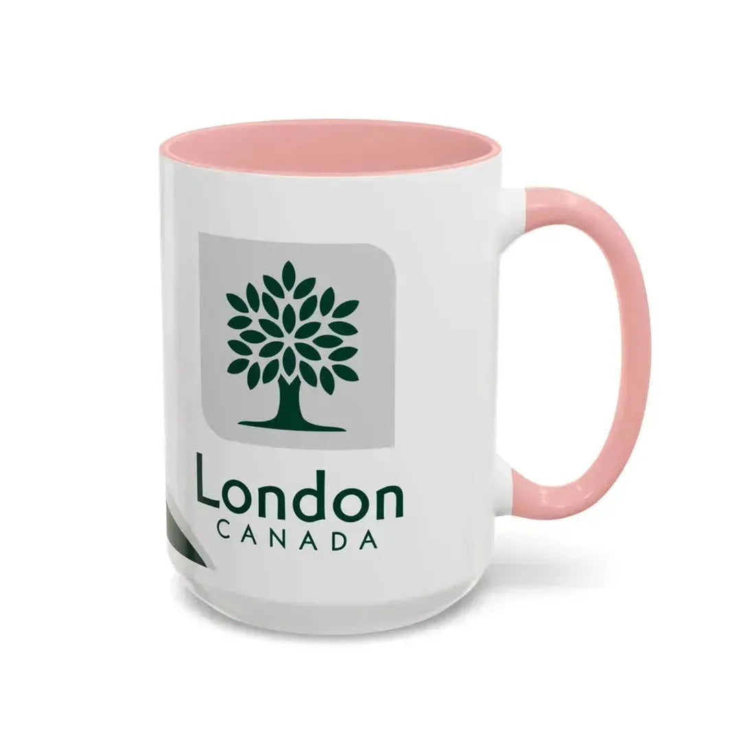 Flag of London Ontario Canada - Accent Coffee Mug - Go Mug Yourself