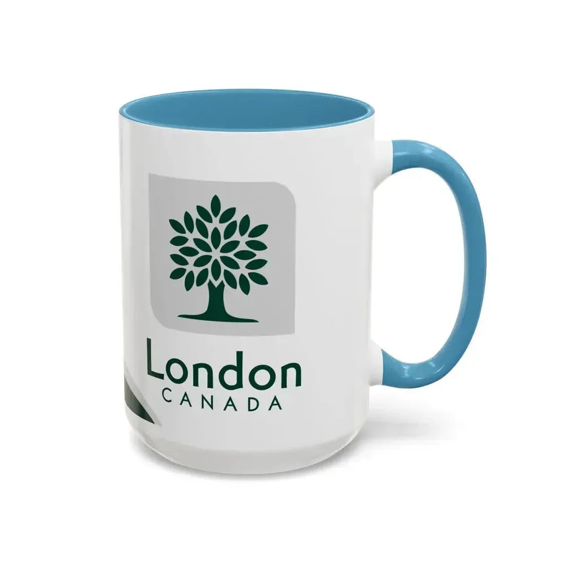 Flag of London Ontario Canada - Accent Coffee Mug - Go Mug Yourself