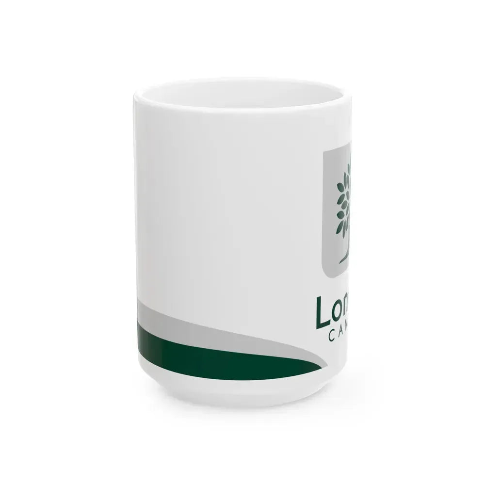 Flag of London Ontario Canada - White Coffee Mug 15oz - Go Mug Yourself