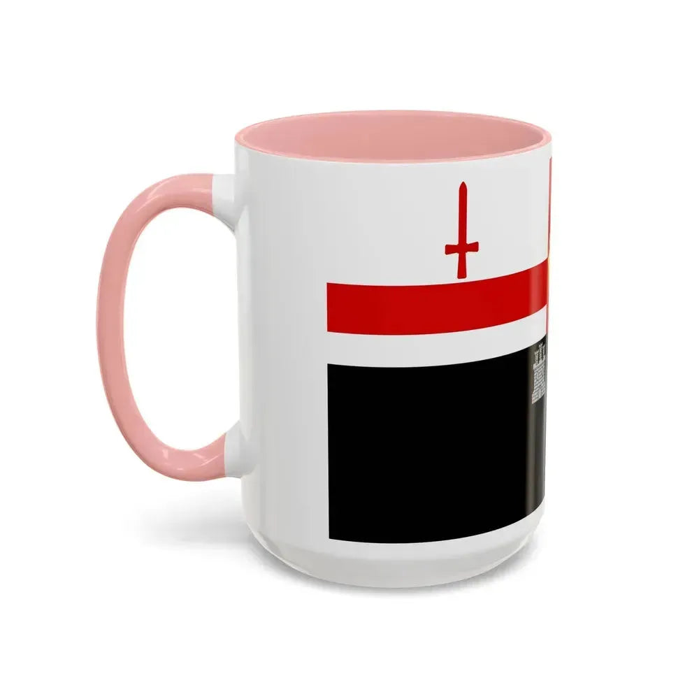 Flag of Londonderry Ireland - Accent Coffee Mug - Go Mug Yourself