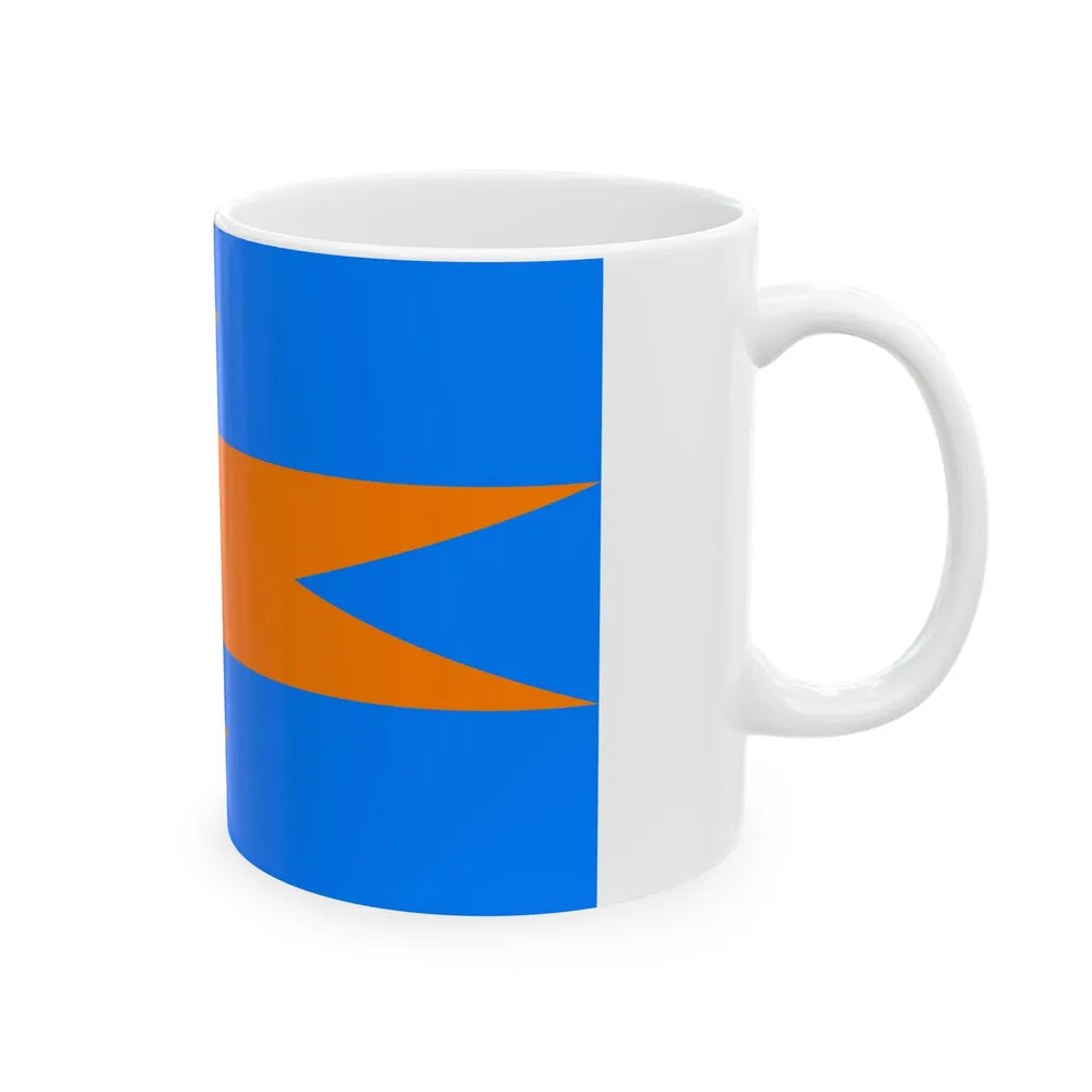 Flag of Long Island (United States) White Coffee Mug - Go Mug Yourself
