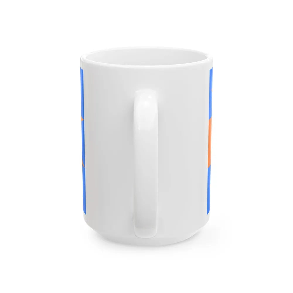 Flag of Long Island (United States) White Coffee Mug - Go Mug Yourself