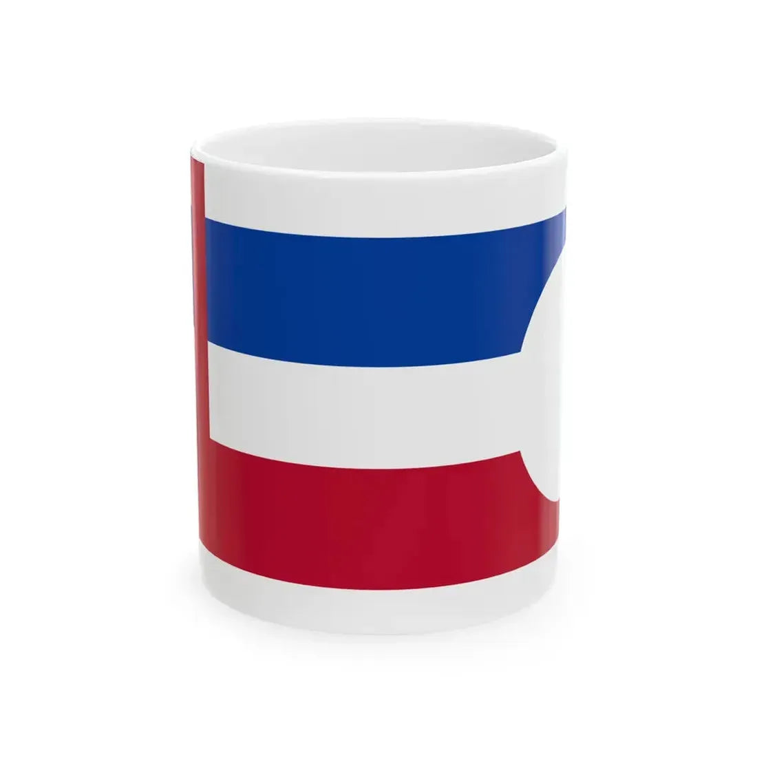 Flag of Longmont Colorado (United States) White Coffee Mug 11oz - Go Mug Yourself