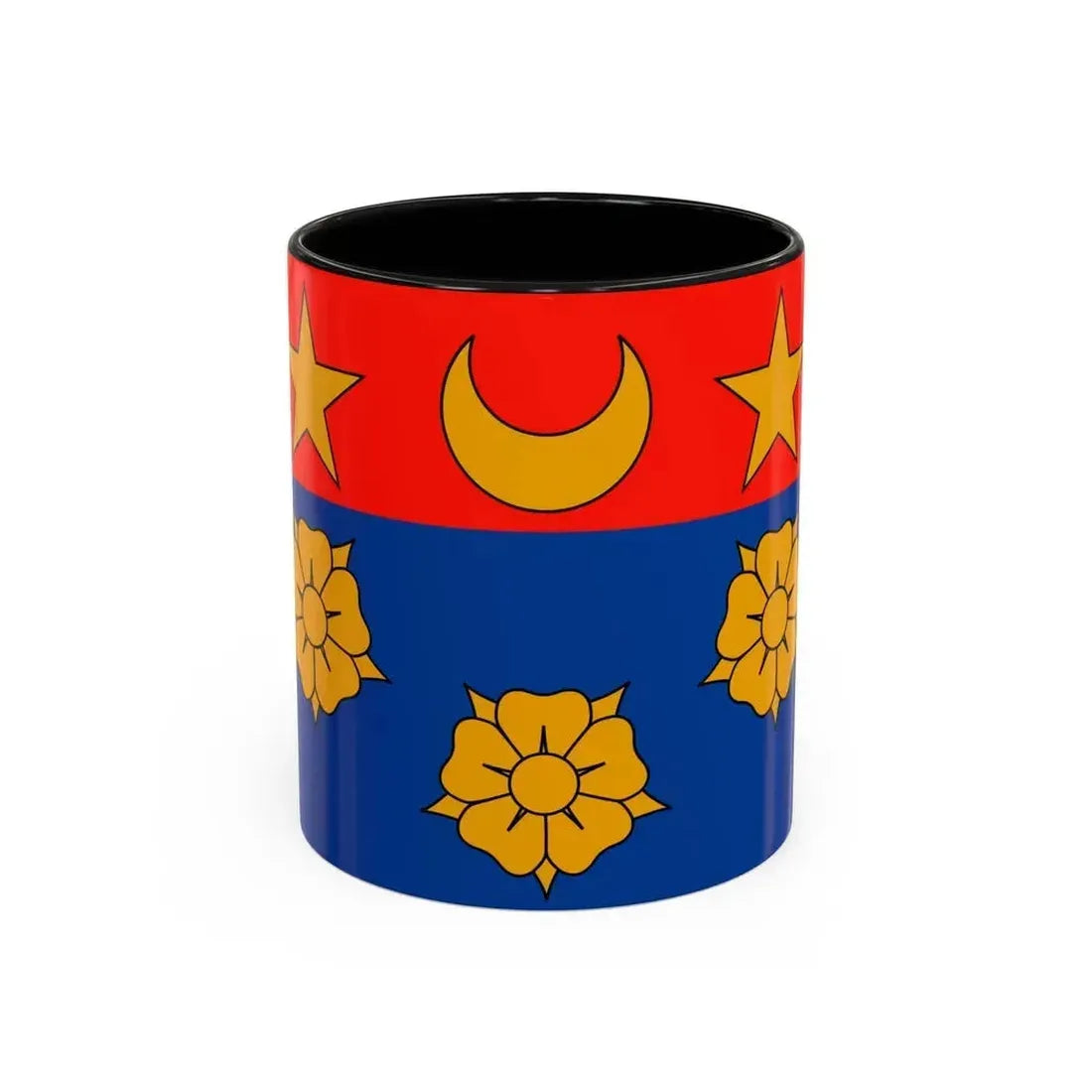 Flag of Longueuil Quebec Canada - Accent Coffee Mug 11oz Black - Go Mug Yourself