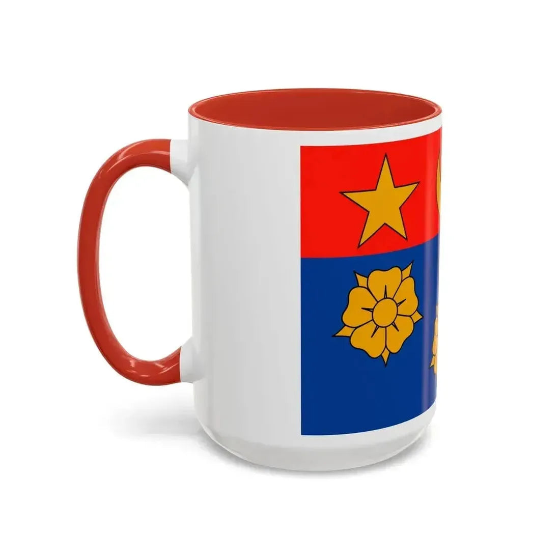 Flag of Longueuil Quebec Canada - Accent Coffee Mug - Go Mug Yourself