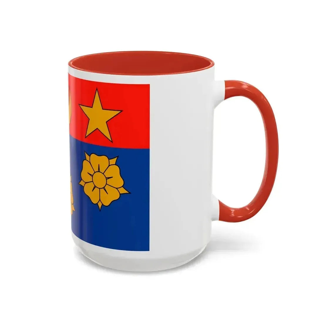 Flag of Longueuil Quebec Canada - Accent Coffee Mug - Go Mug Yourself