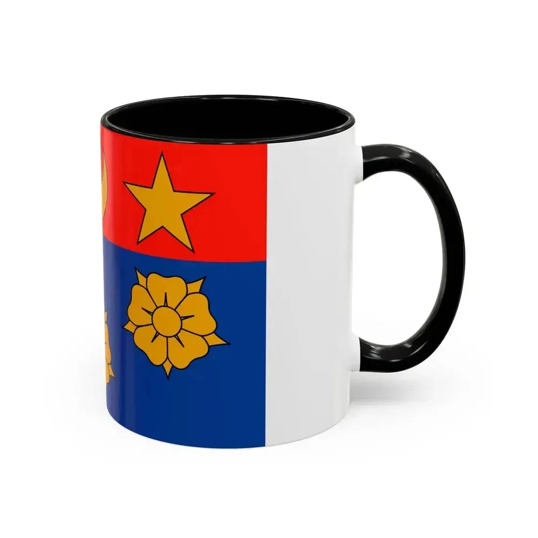Flag of Longueuil Quebec Canada - Accent Coffee Mug - Go Mug Yourself