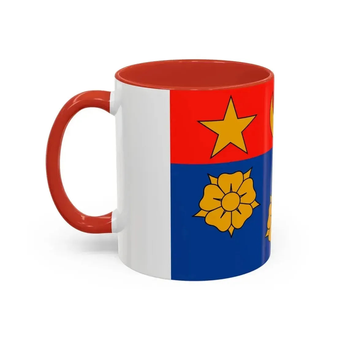 Flag of Longueuil Quebec Canada - Accent Coffee Mug - Go Mug Yourself