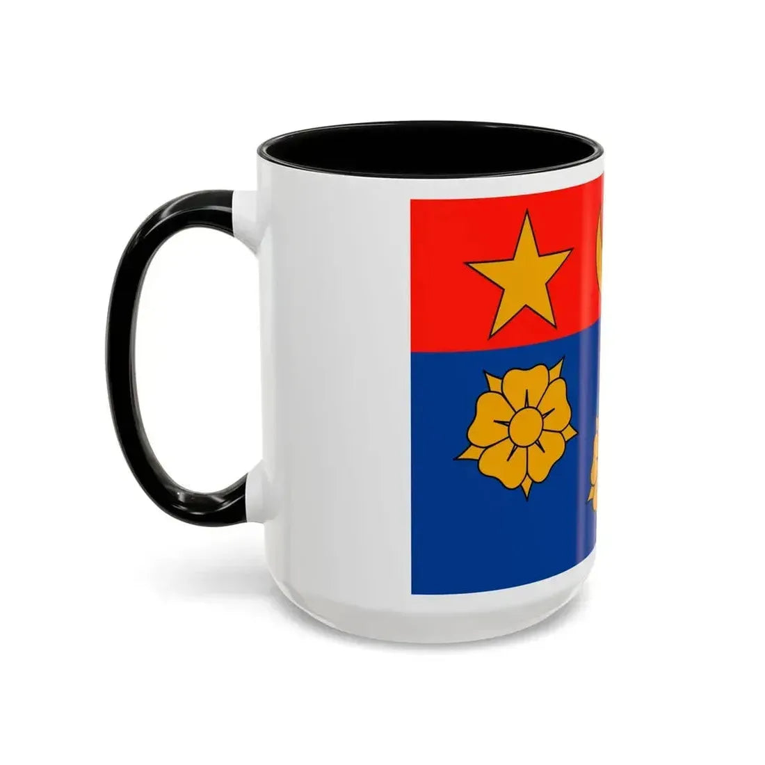 Flag of Longueuil Quebec Canada - Accent Coffee Mug - Go Mug Yourself