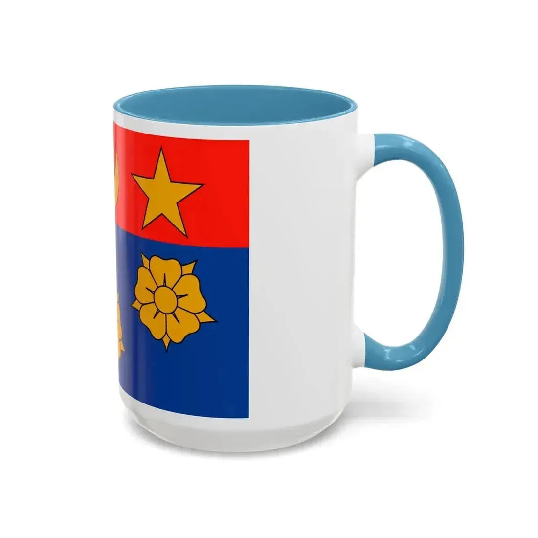 Flag of Longueuil Quebec Canada - Accent Coffee Mug - Go Mug Yourself