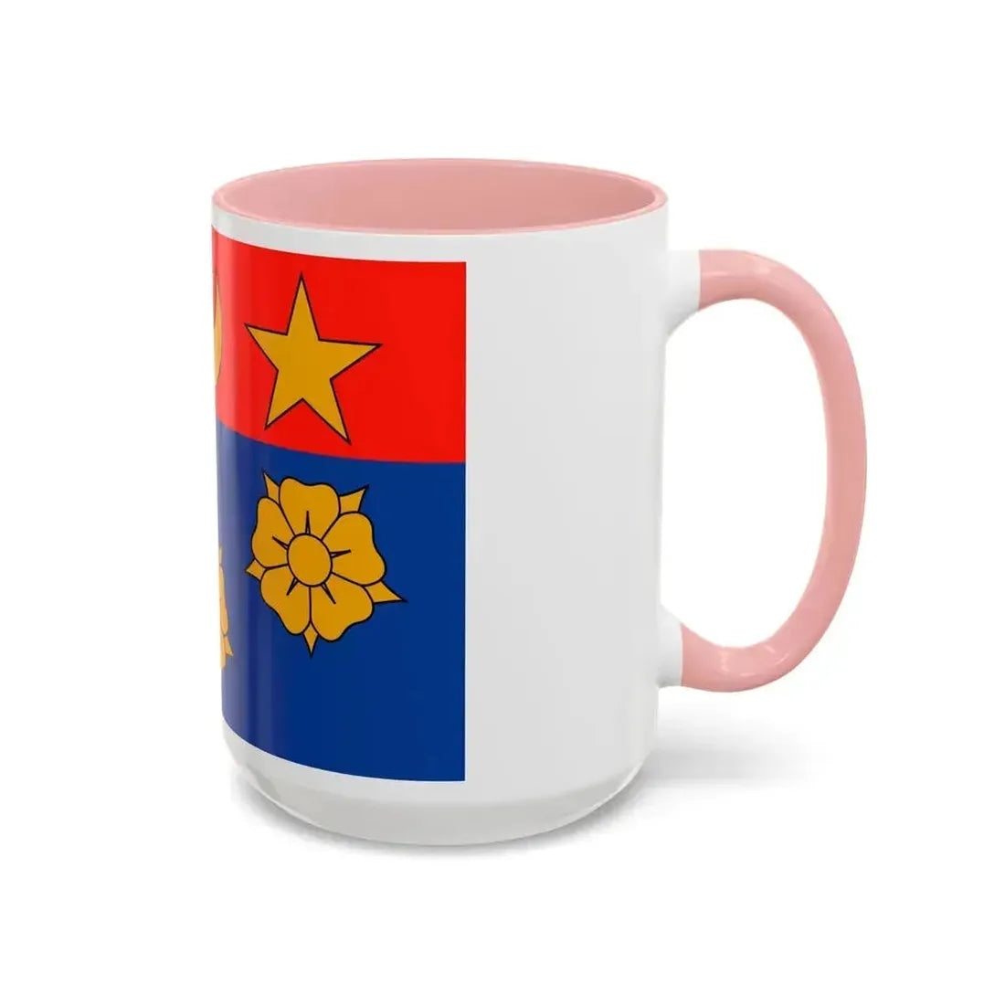 Flag of Longueuil Quebec Canada - Accent Coffee Mug - Go Mug Yourself