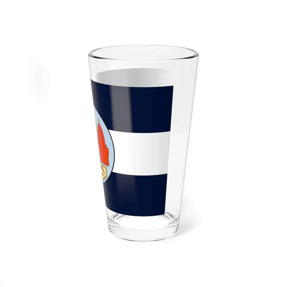 Flag of Lop Buri Province Thailand - Pint Glass 16oz - Go Mug Yourself