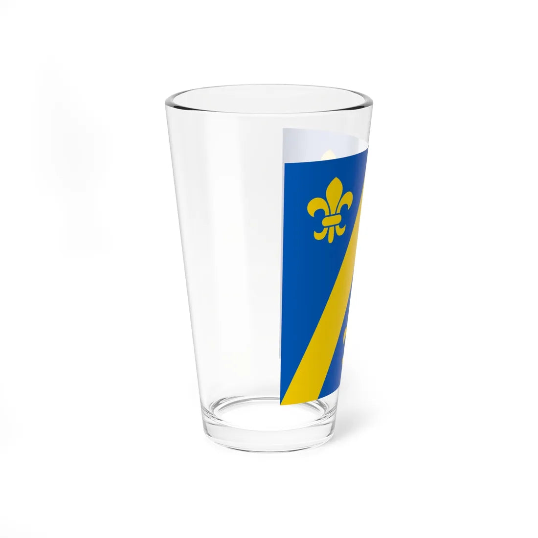 Flag of Lopatyn (Ukraine) Pint Glass 16oz - Go Mug Yourself
