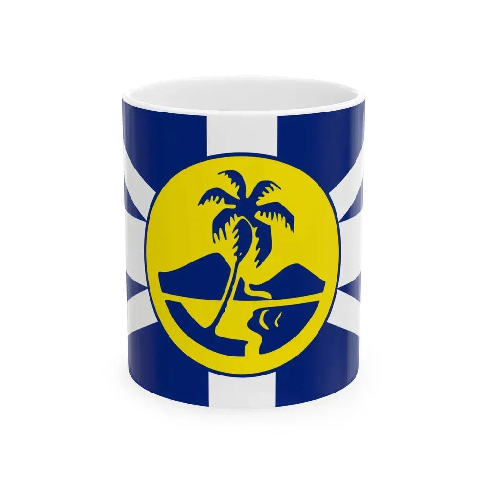 Flag of Lord Howe Island New South Wales Australia - White Coffee Mug 11oz - Go Mug Yourself