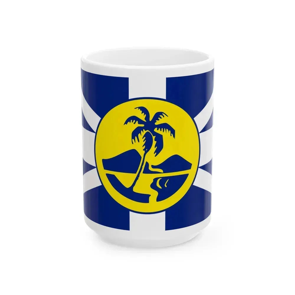 Flag of Lord Howe Island New South Wales Australia - White Coffee Mug 15oz - Go Mug Yourself
