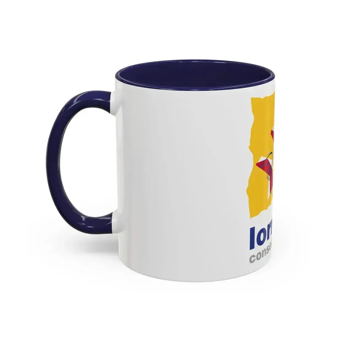 Flag of Lorraine France 2 - Accent Coffee Mug - Go Mug Yourself
