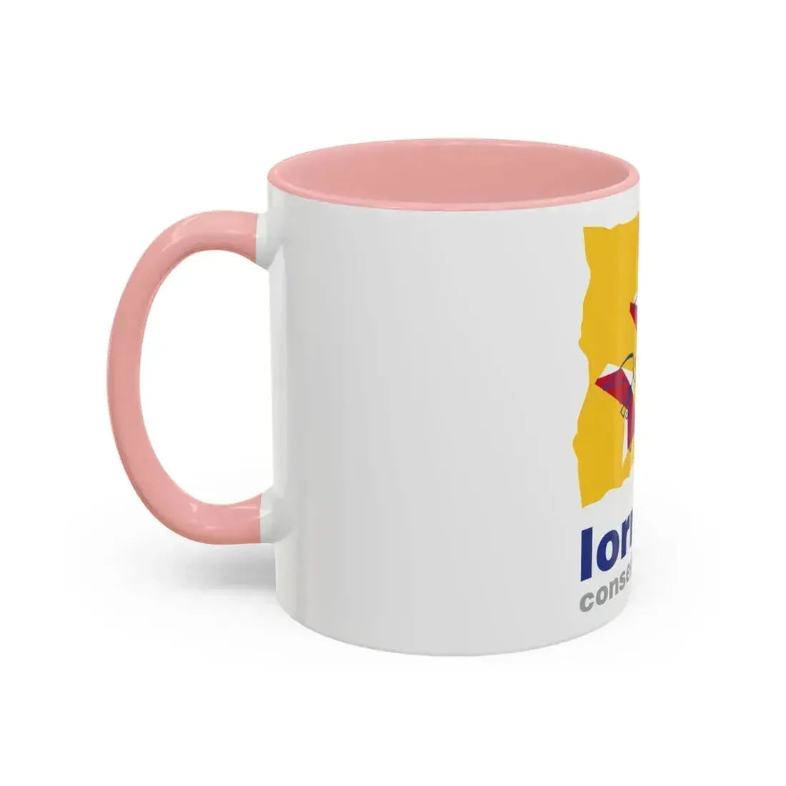 Flag of Lorraine France 2 - Accent Coffee Mug - Go Mug Yourself