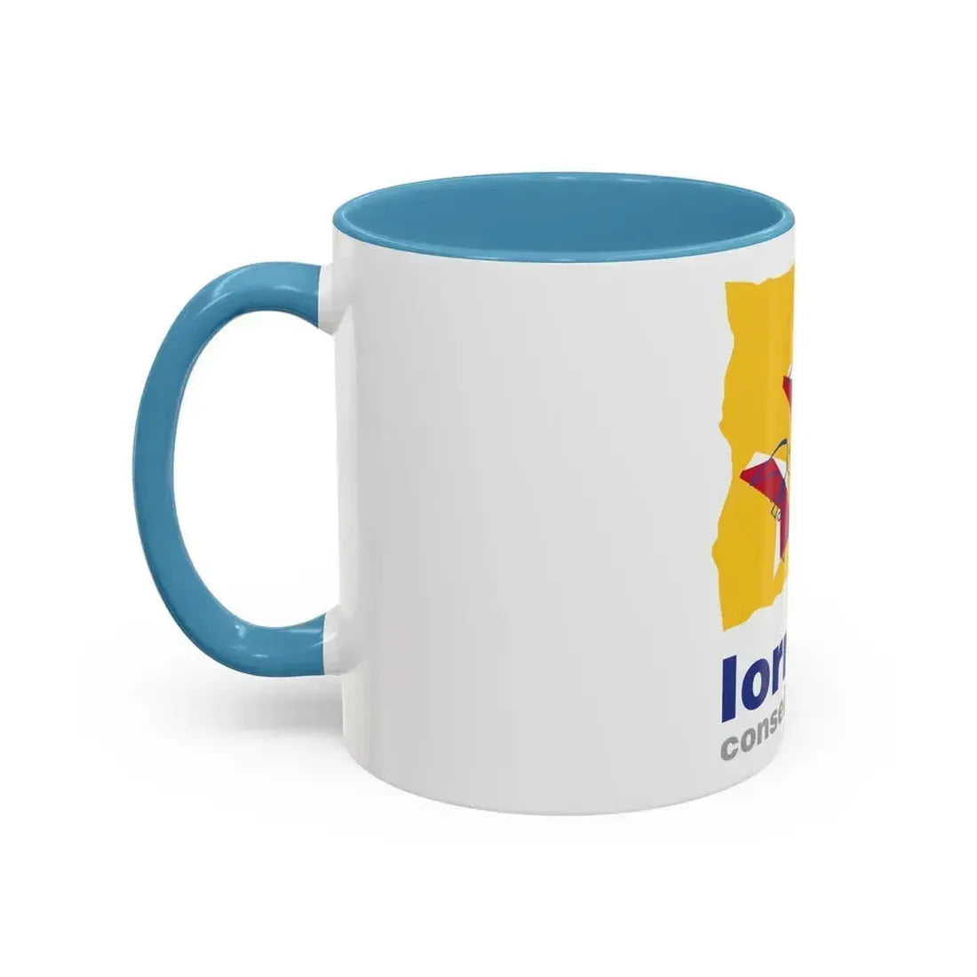 Flag of Lorraine France 2 - Accent Coffee Mug - Go Mug Yourself