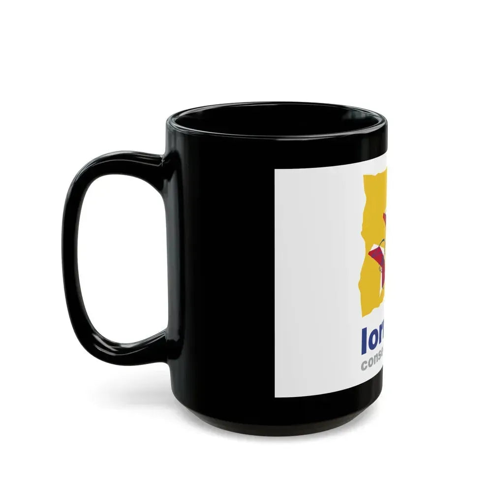 Flag of Lorraine France 2 - Black Coffee Mug - Go Mug Yourself