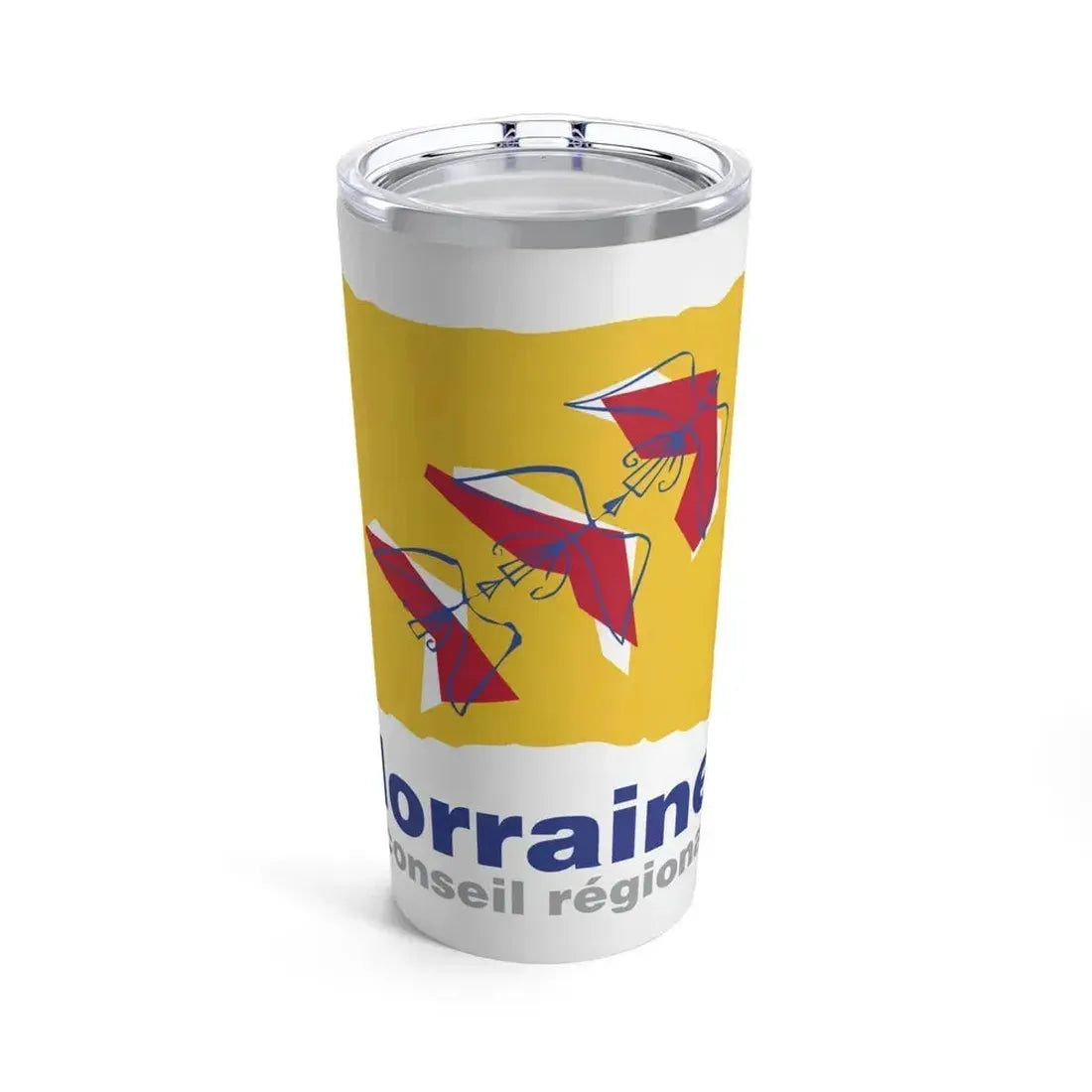 Flag of Lorraine France 2 - Tumbler 20oz 20oz - Go Mug Yourself