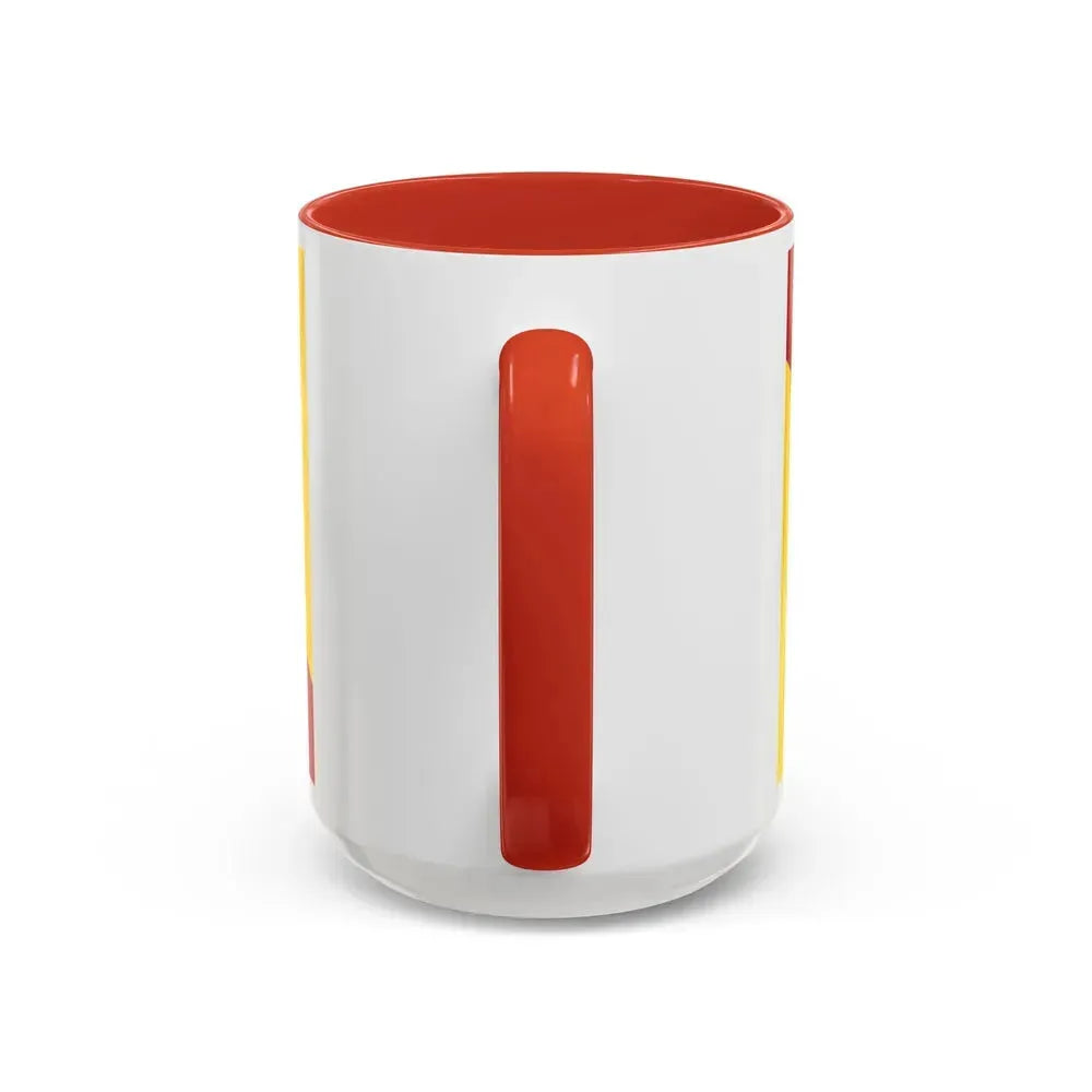 Flag of Lorraine France - Accent Coffee Mug - Go Mug Yourself