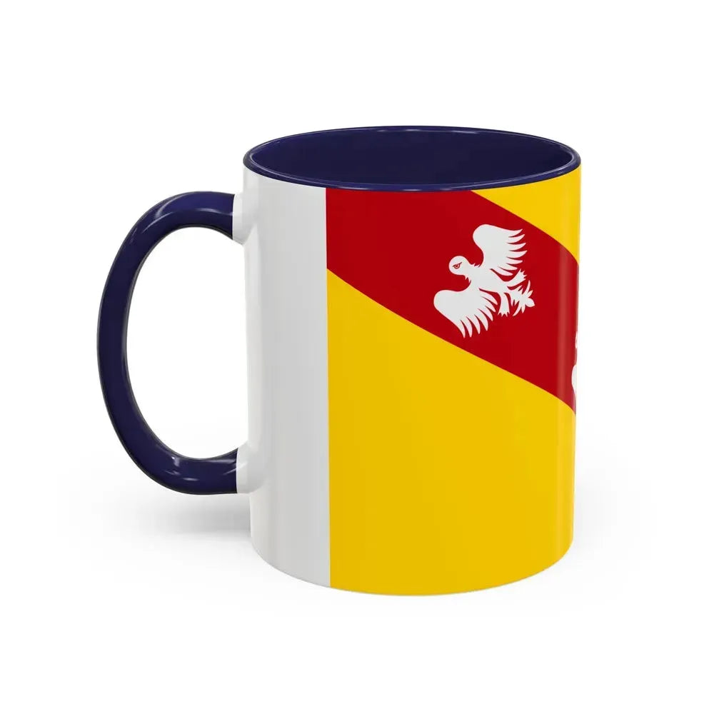 Flag of Lorraine France - Accent Coffee Mug - Go Mug Yourself