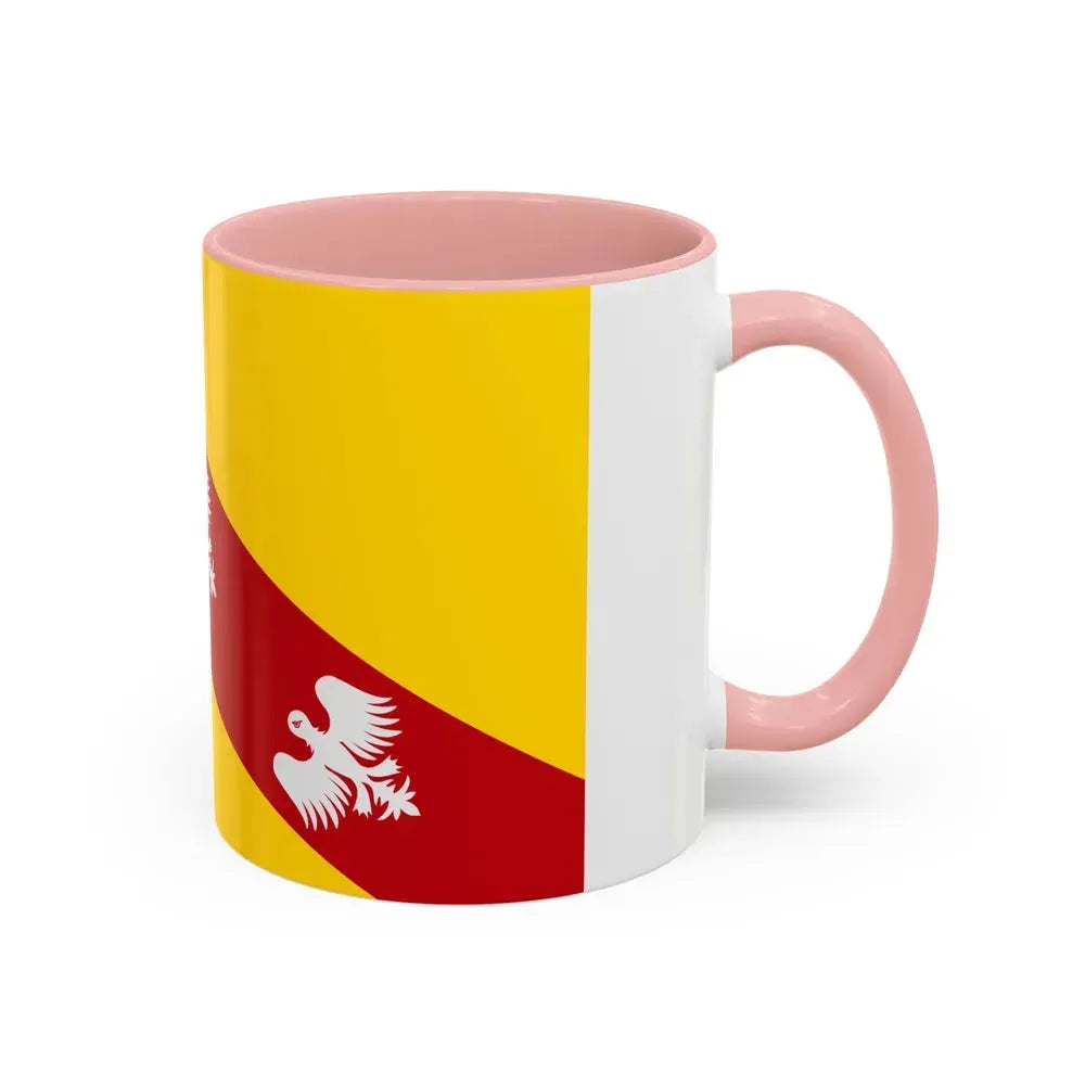 Flag of Lorraine France - Accent Coffee Mug - Go Mug Yourself