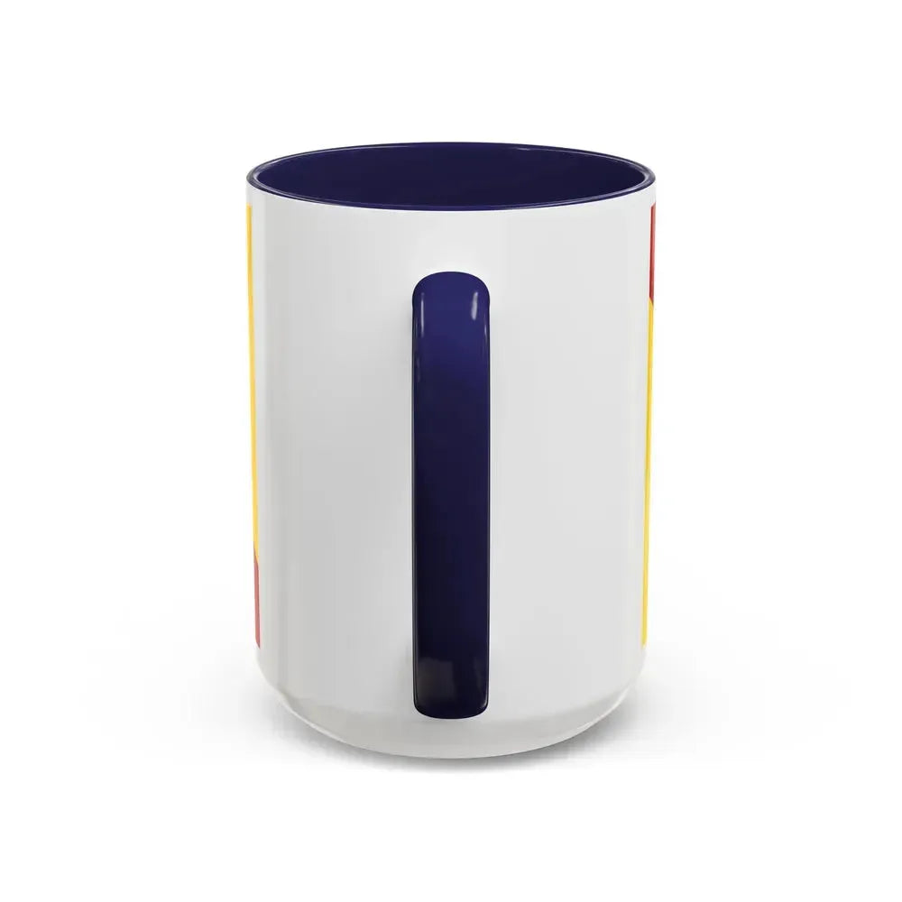 Flag of Lorraine France - Accent Coffee Mug - Go Mug Yourself