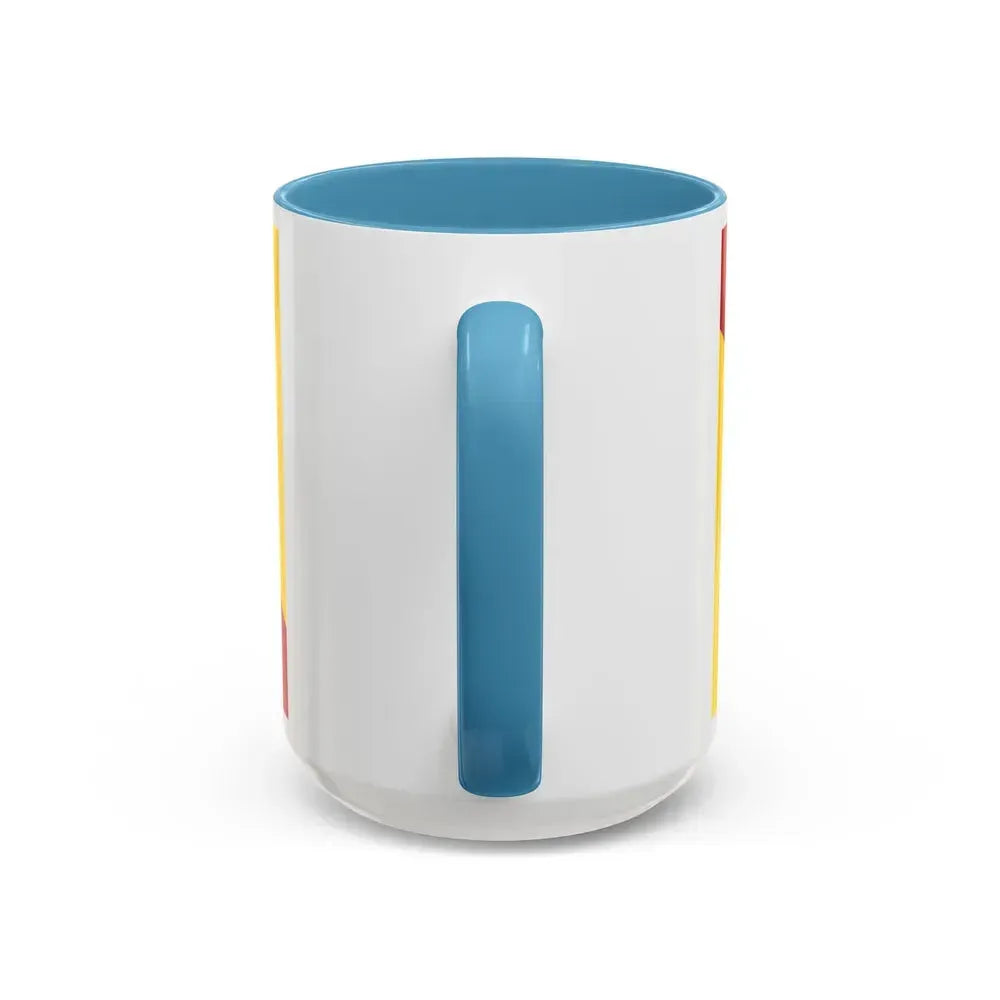 Flag of Lorraine France - Accent Coffee Mug - Go Mug Yourself