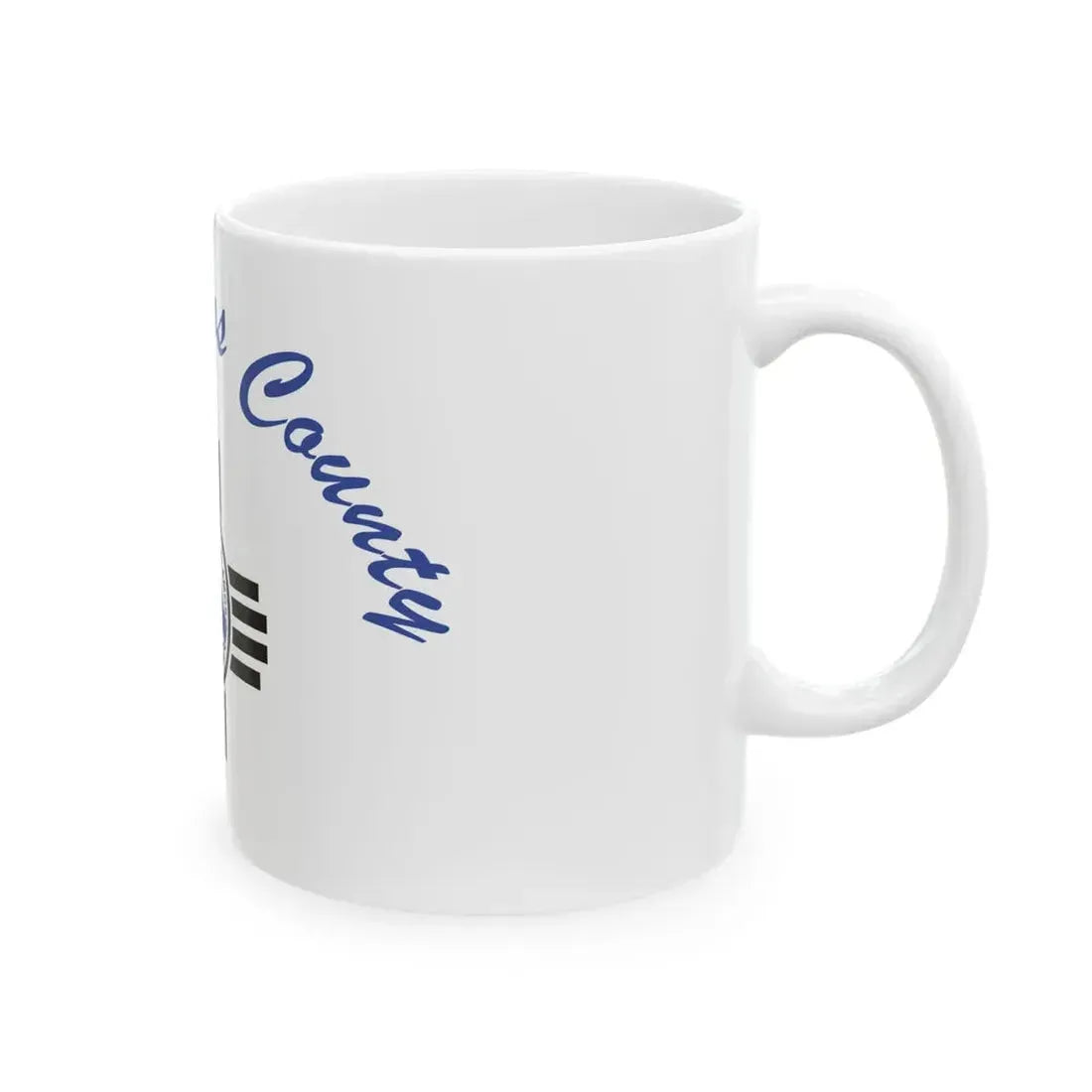 Flag of Los Alamos County New Mexico (Mexico) White Coffee Mug - Go Mug Yourself