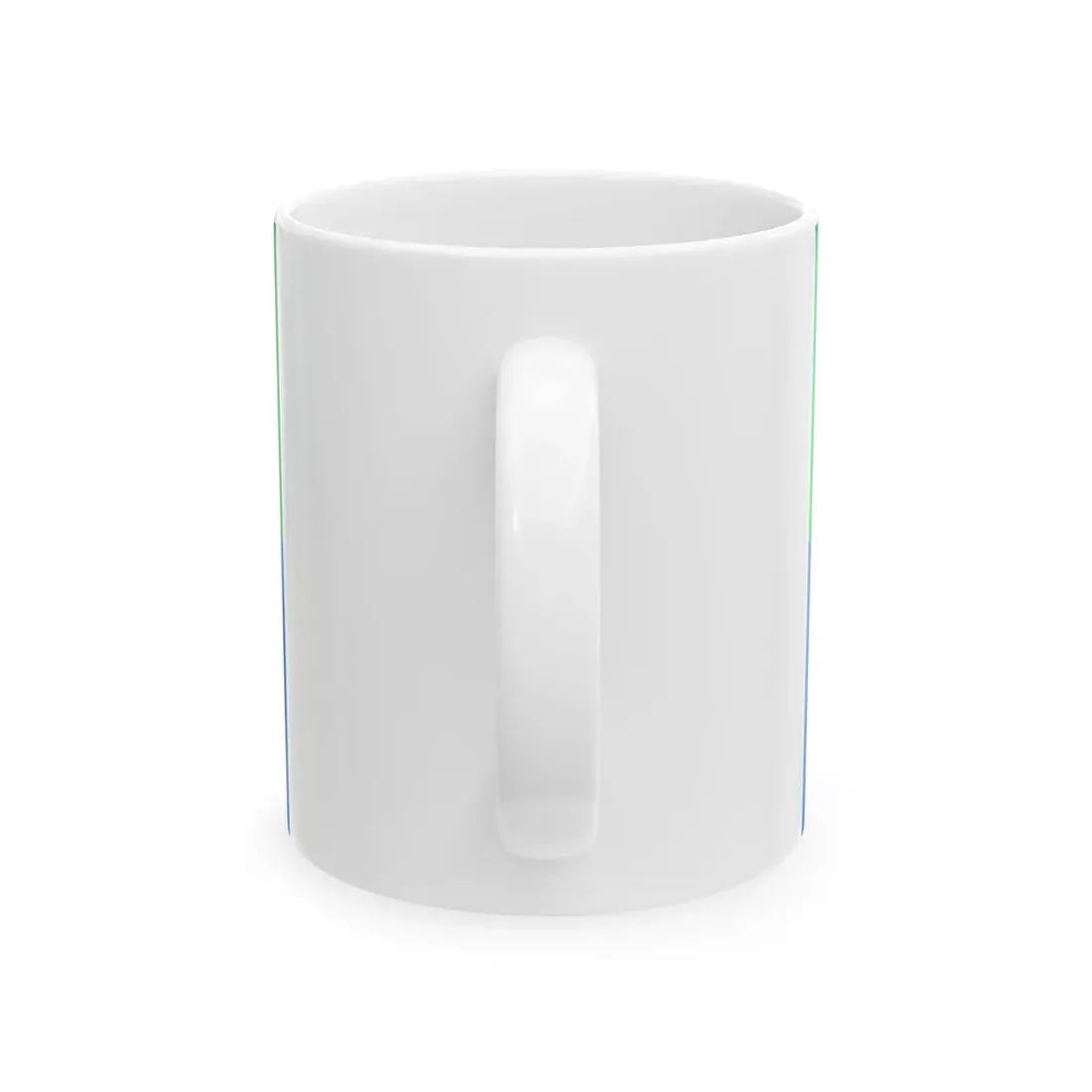 Flag of Los Lagos Region Chile (Chile) White Coffee Mug - Go Mug Yourself