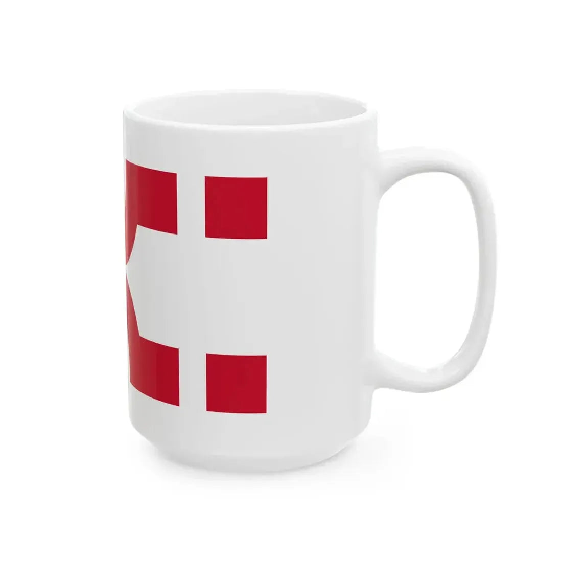 Flag of Losser (Netherlands) White Coffee Mug - Go Mug Yourself