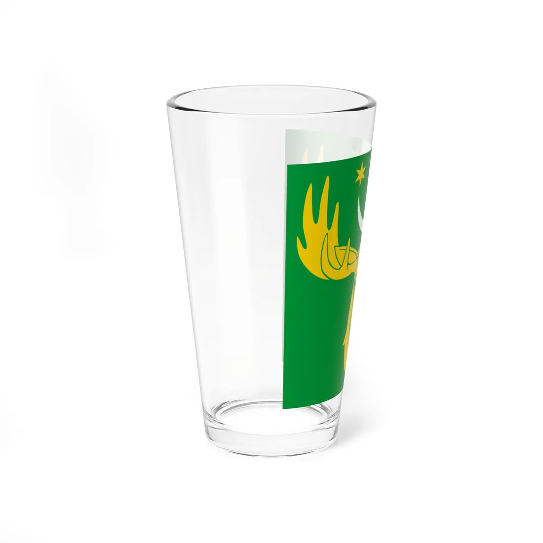 Flag of Losynets (Ukraine) Pint Glass 16oz - Go Mug Yourself