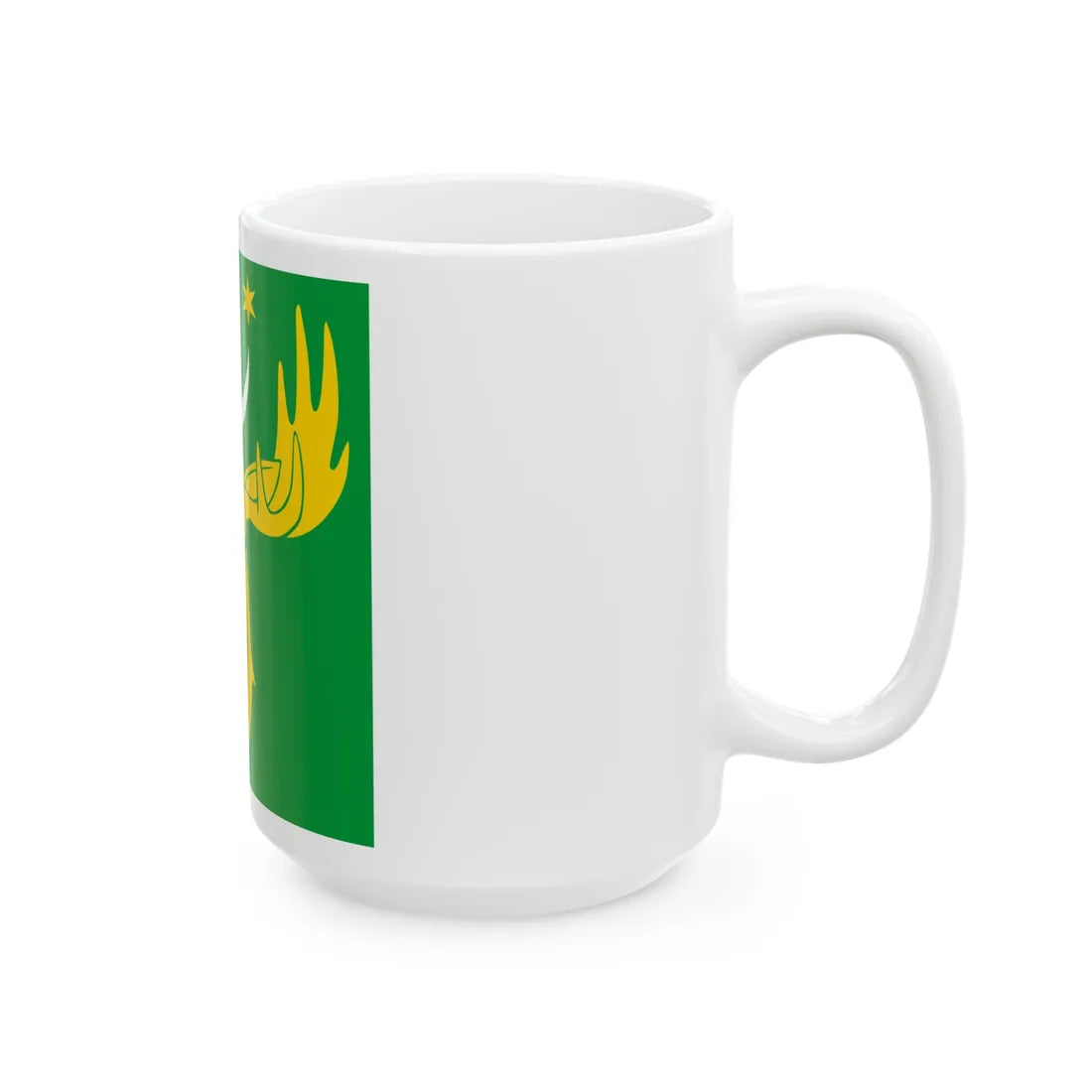 Flag of Losynets (Ukraine) White Coffee Mug - Go Mug Yourself