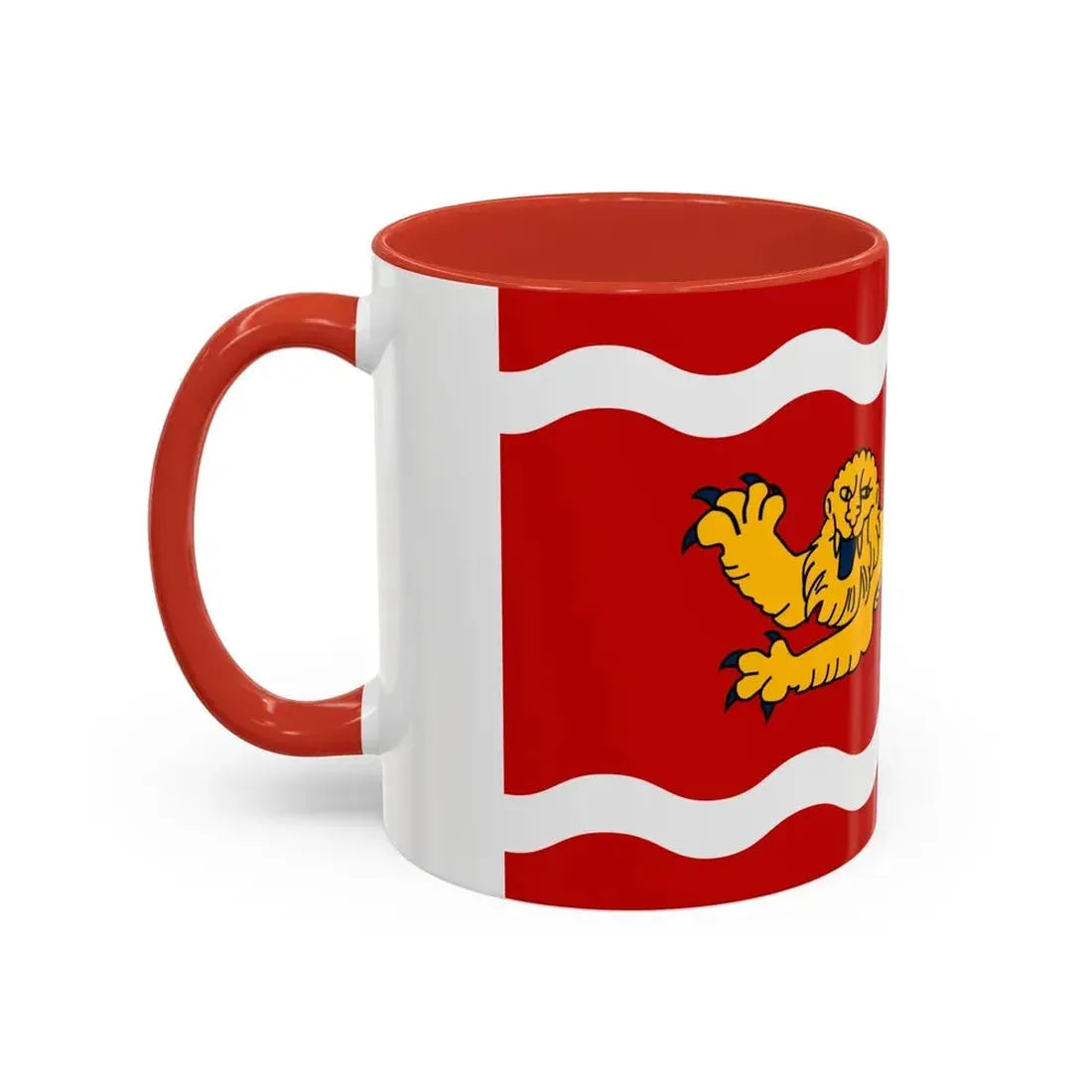 Flag of Lot et Garonne France - Accent Coffee Mug - Go Mug Yourself