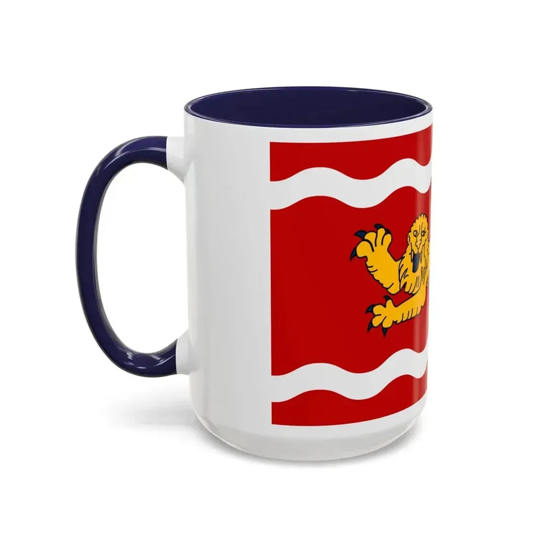 Flag of Lot et Garonne France - Accent Coffee Mug - Go Mug Yourself