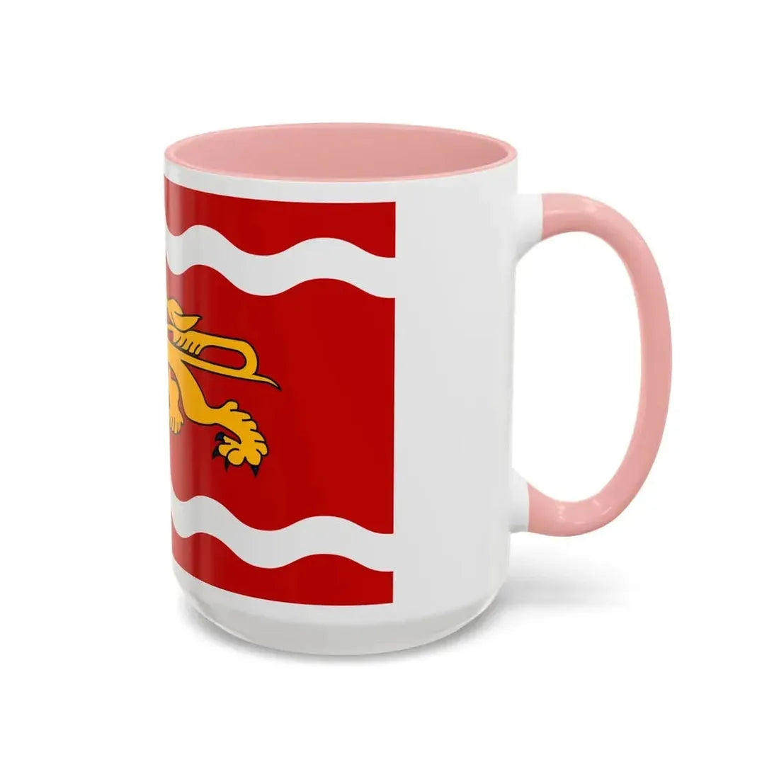 Flag of Lot et Garonne France - Accent Coffee Mug - Go Mug Yourself