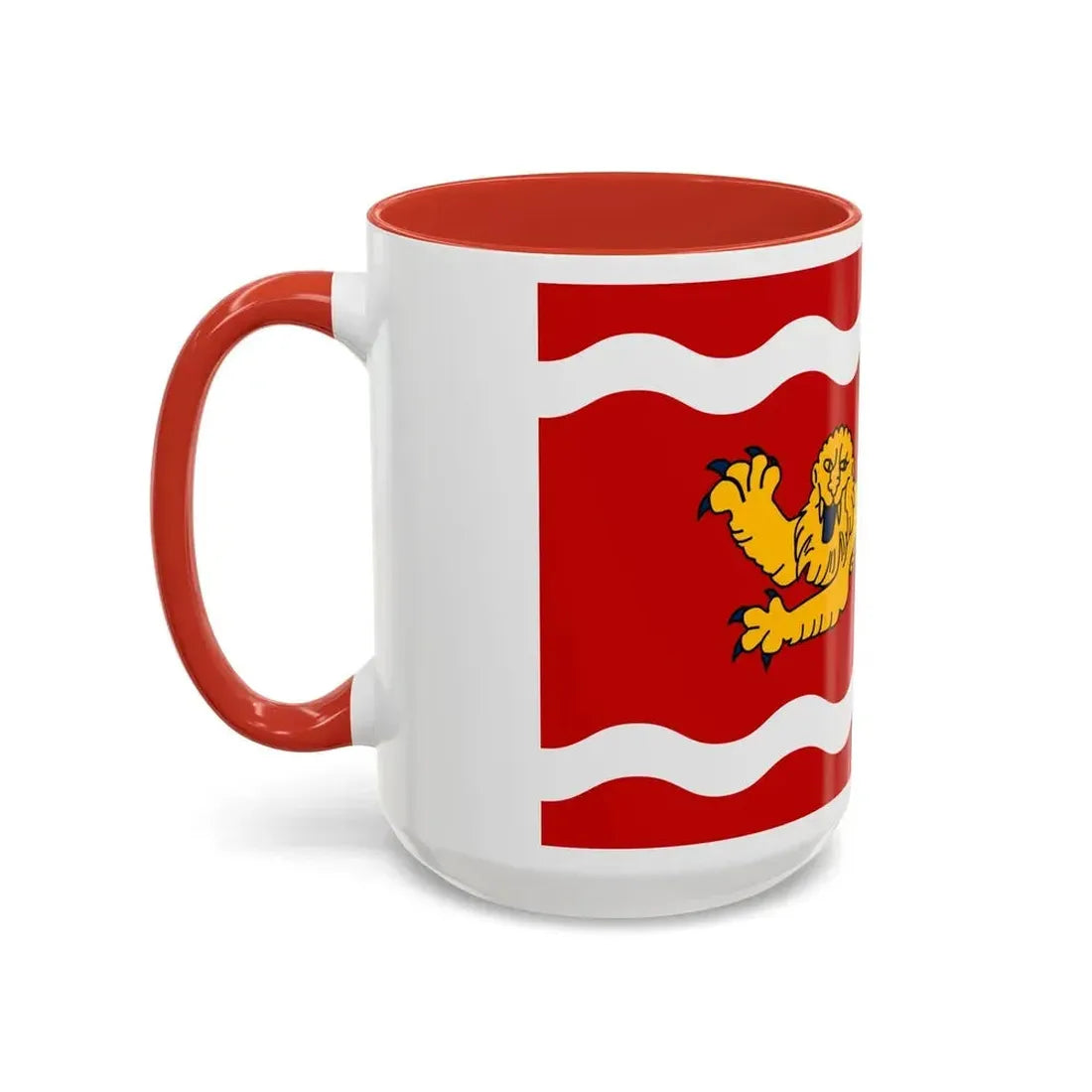 Flag of Lot et Garonne France - Accent Coffee Mug - Go Mug Yourself