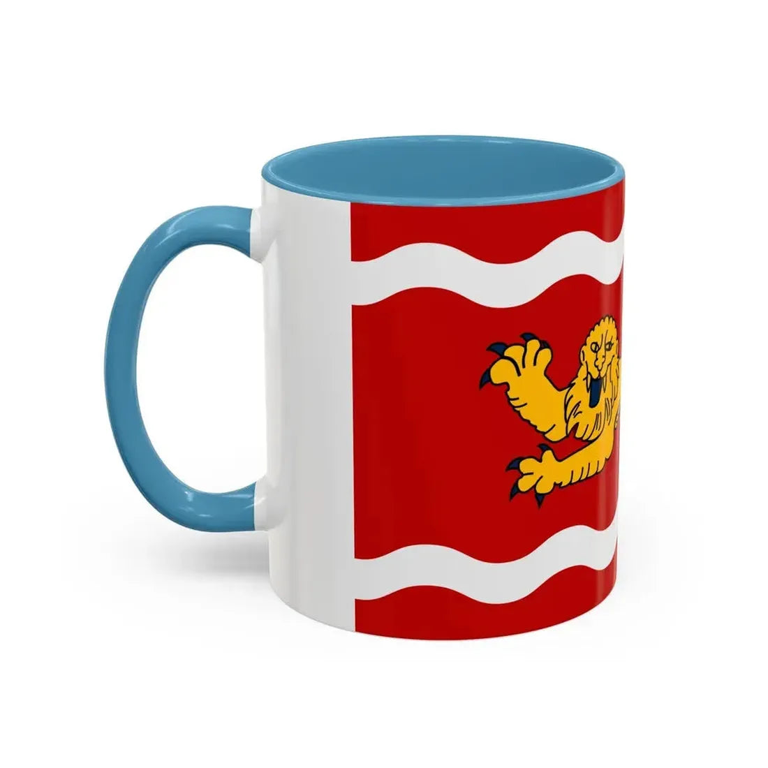 Flag of Lot et Garonne France - Accent Coffee Mug - Go Mug Yourself