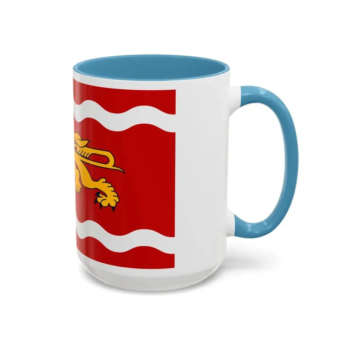 Flag of Lot et Garonne France - Accent Coffee Mug - Go Mug Yourself