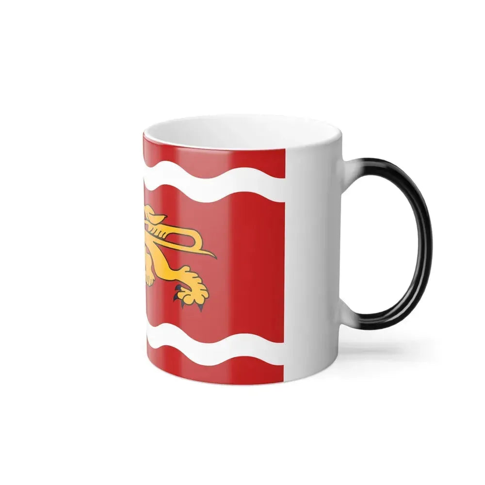 Flag of Lot et Garonne France - Color Changing Coffee Mug - Go Mug Yourself